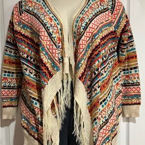 Ya Los Angeles Colorful Striped Cardigan